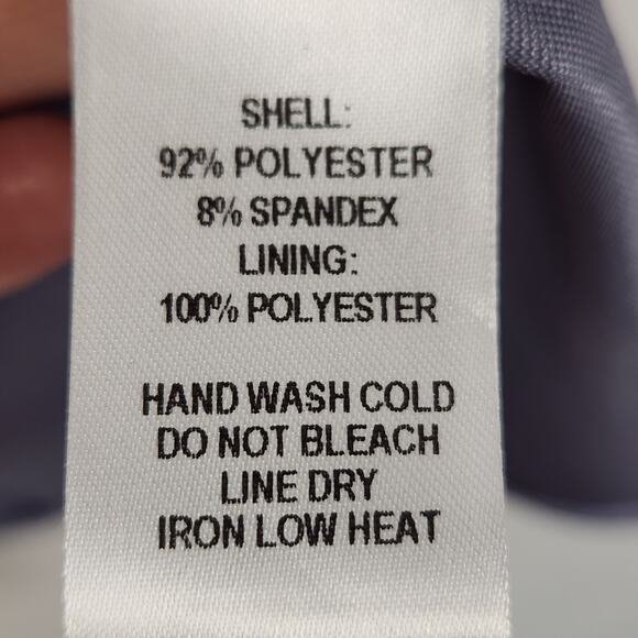 Lulus “Forever Your Girl” Satin Bodycon Dress Women’s SZ SM Blue Cocktail USA - Picture 14 of 15